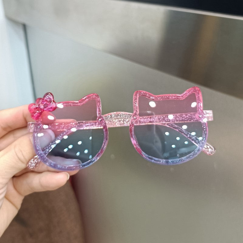 Gafas de sol para niños, resistentes a los rayos ultravioleta, modernas y bonitas, de silicona suave y polarizadas para niños y niñas