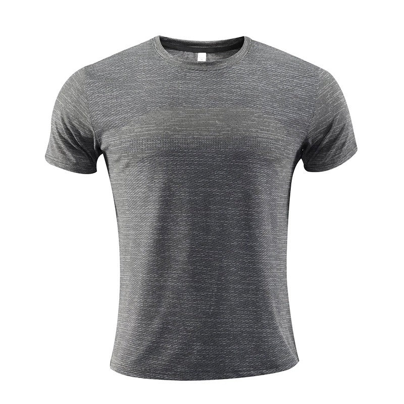 Camiseta deportiva de manga corta para hombre, ropa de secado rápido, ropa para correr de verano, ropa de fitness