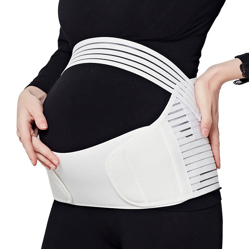 Mujeres embarazadas con cinturón abdominal de apoyo para la cintura en el segundo y tercer trimestre Mujeres embarazadas con cinturón de apoyo para la cintura Cinturón de protección fetal para el dolor púbico y abdominal 