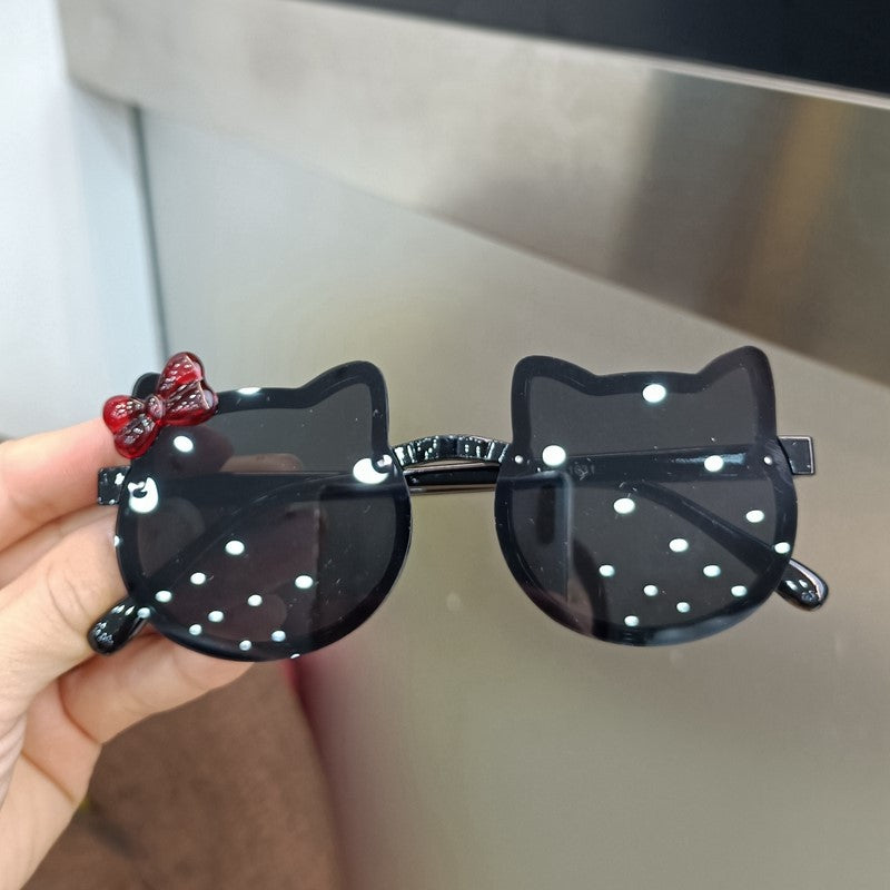 Childrens Sunglasses, Uv Resistant, Fashionable and Cute Soft Leg Silicone Polarized Sunglasses For Boys and Girls