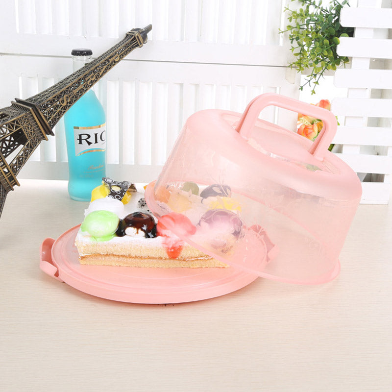 Fashionable Multifunctional Cake Box, Portable Portable Cake Box, Household Baked Goods, Fruit Preservation Storage Box