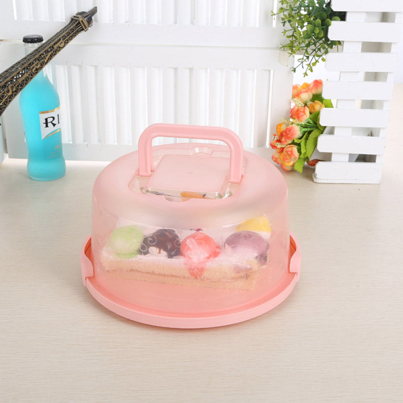 Fashionable Multifunctional Cake Box, Portable Portable Cake Box, Household Baked Goods, Fruit Preservation Storage Box