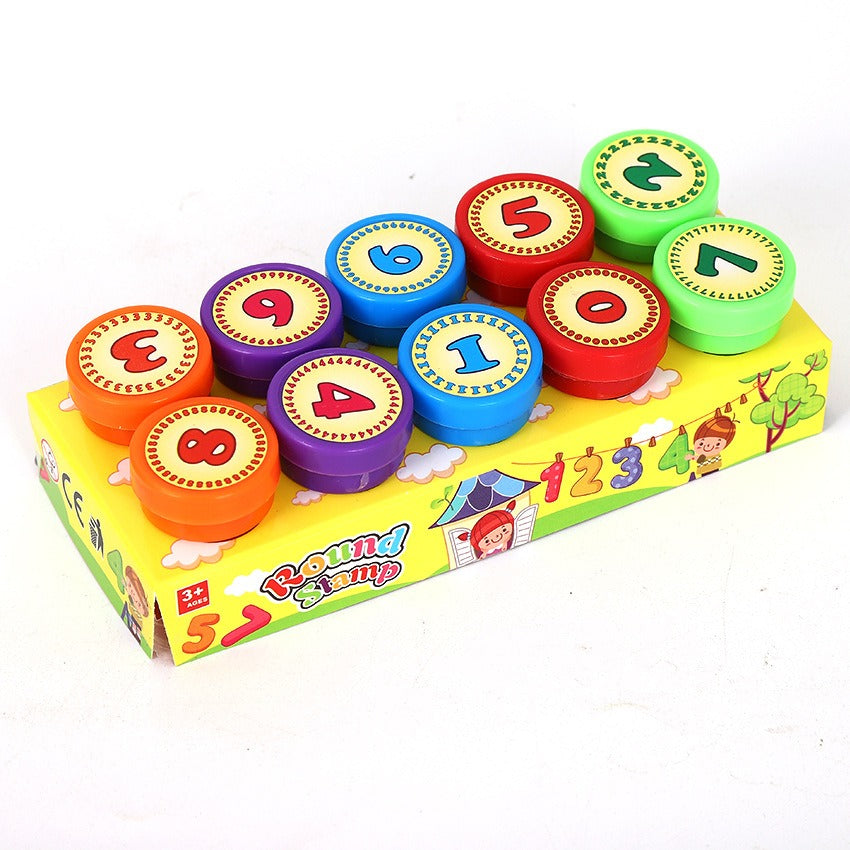 10 Pcs Childrens Day Toy Stamp Set Creative Stationery Cartoon Cute Stamp Childrens Dinosaur Stamp