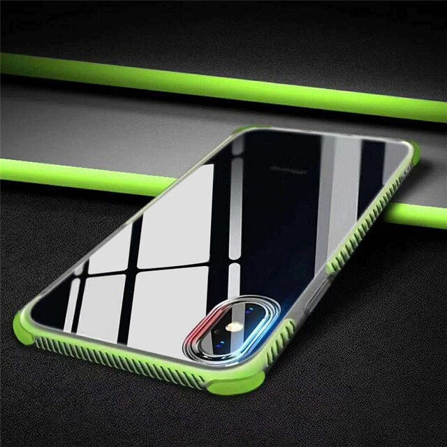 Strong Protection Four Corner Anti Dropping Case Protective Cover Transparent Tpu Soft Shell FOR Iphone 11