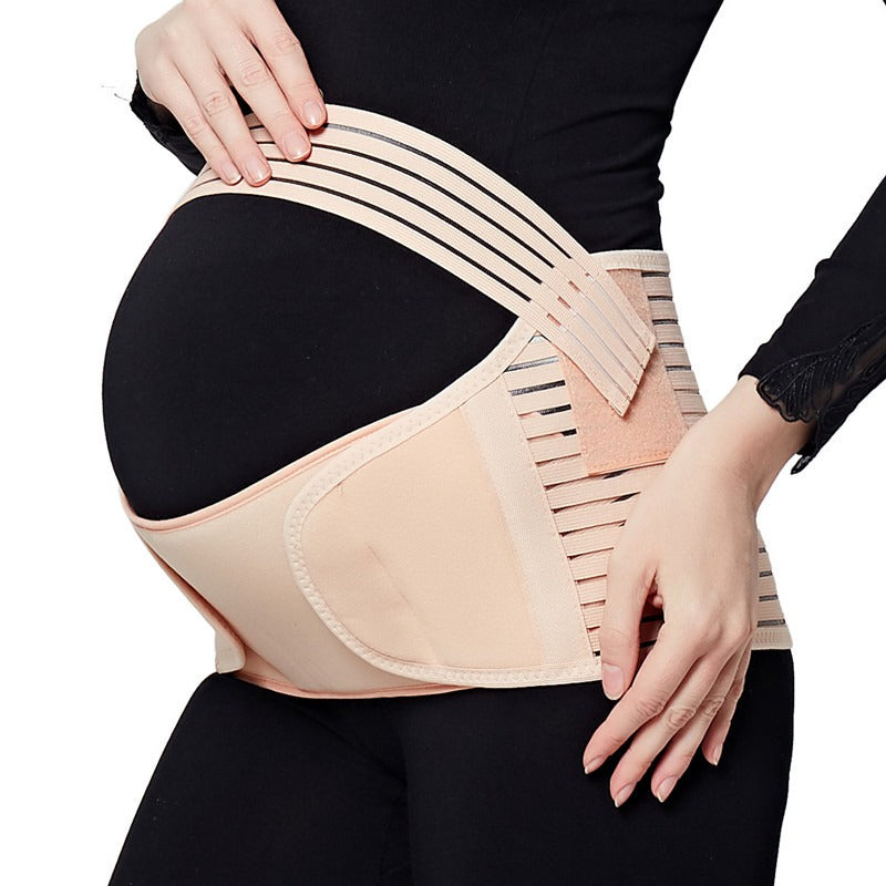 Mujeres embarazadas con cinturón abdominal de apoyo para la cintura en el segundo y tercer trimestre Mujeres embarazadas con cinturón de apoyo para la cintura Cinturón de protección fetal para el dolor púbico y abdominal 