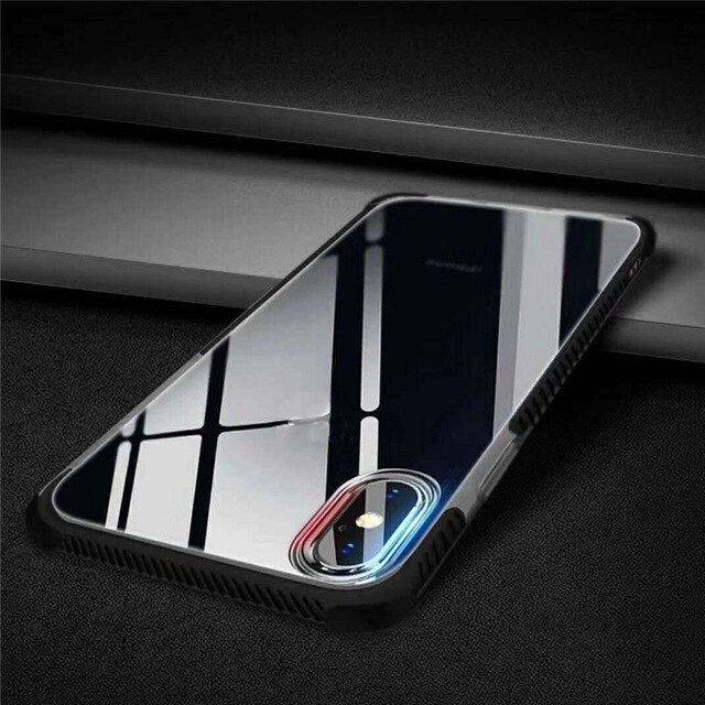 Strong Protection Four Corner Anti Dropping Case Protective Cover Transparent Tpu Soft Shell FOR Iphone 11