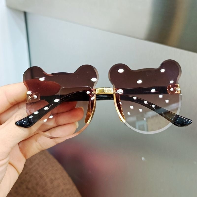 Childrens Sunglasses, Uv Resistant, Fashionable and Cute Soft Leg Silicone Polarized Sunglasses For Boys and Girls