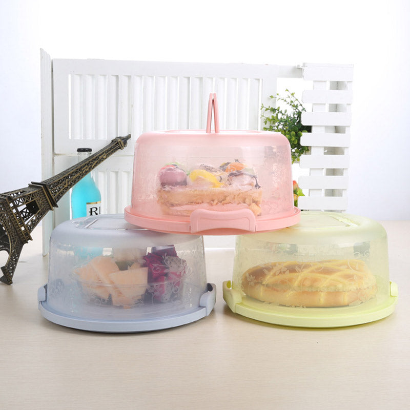 Fashionable Multifunctional Cake Box, Portable Portable Cake Box, Household Baked Goods, Fruit Preservation Storage Box