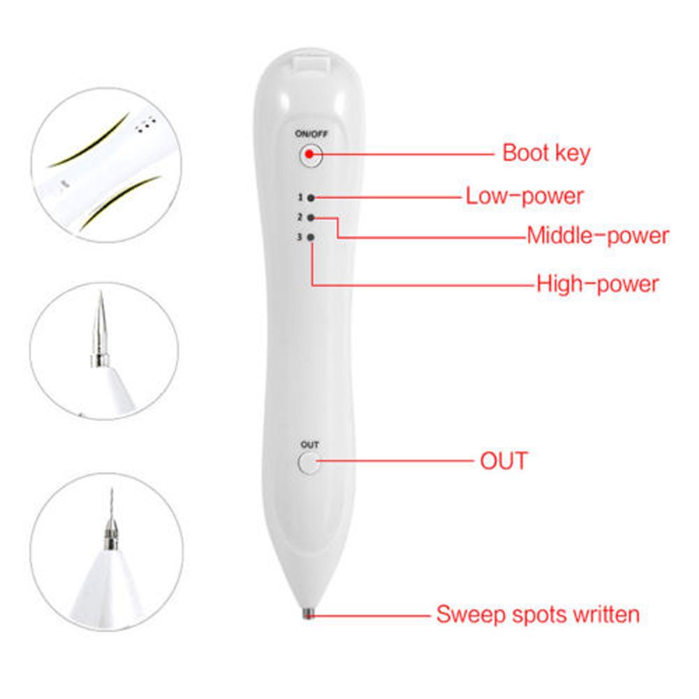 Beauty Instrument Laser Freckle Removal Machine Skin Mole Removal Dark Spot Remover for Face Wart Tag Tattoo Remaval Pen