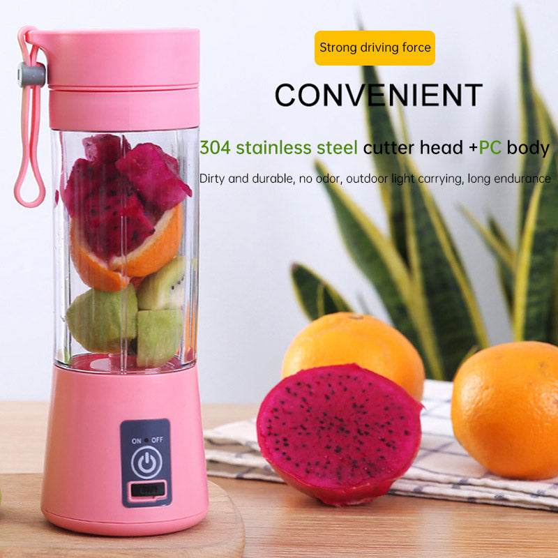 Household Juicing Cup Goddess Outdoor Accompanying Cup Portable Juice Cup Rechargeable Juicing Machine Four Leaf Six Leaf