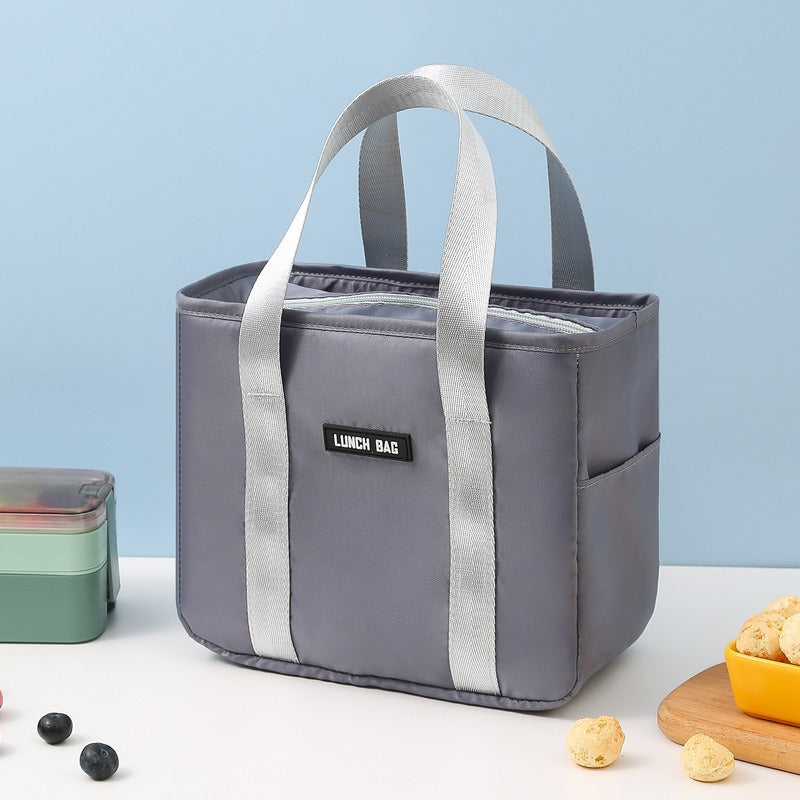 Lunch Box, Portable Thermal Insulation Bag, Waterproof Small Meal Bag, Aluminum Foil, Thickened Bento Bag, Large Meal Bag