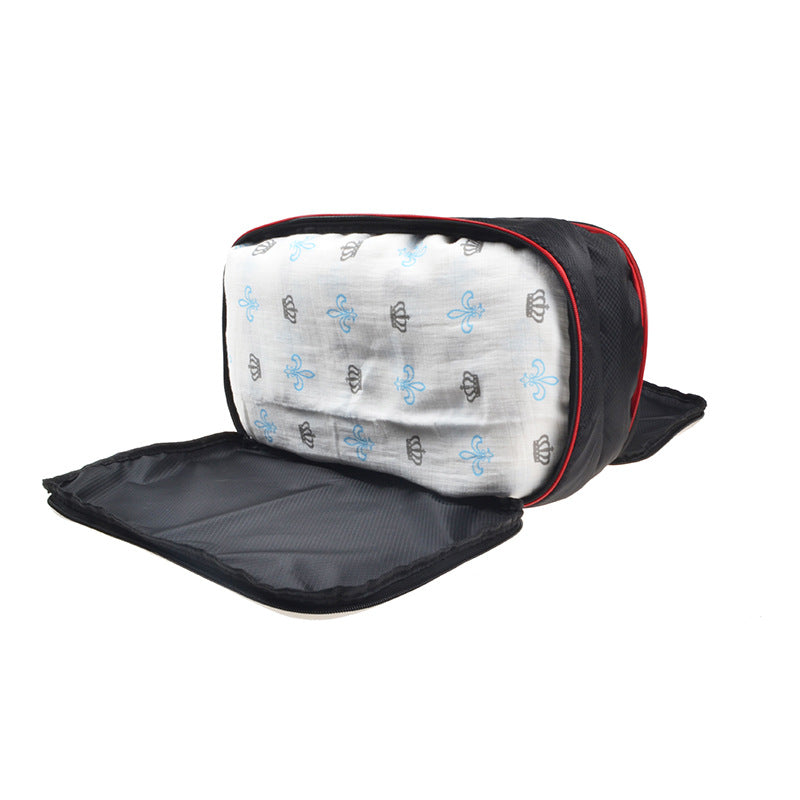 Bolsa de almacenamiento de viaje Bolsa de almacenamiento de compresión Bolsa de viaje con cremallera Bolsa de almacenamiento impermeable Conjunto Bolsa de lavado de ropa impermeable