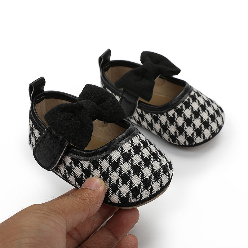 Baby Girl Shoes Rubber Sole Baby Princess Shoes Baby shoes Newborn Indoor Shoes