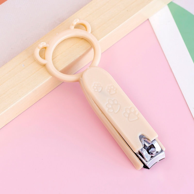 Nail Clippers Single Loaded Home Nail Clippers Children Adults Cute Nail Clippers Mini Creative Cartoon Nail Tools