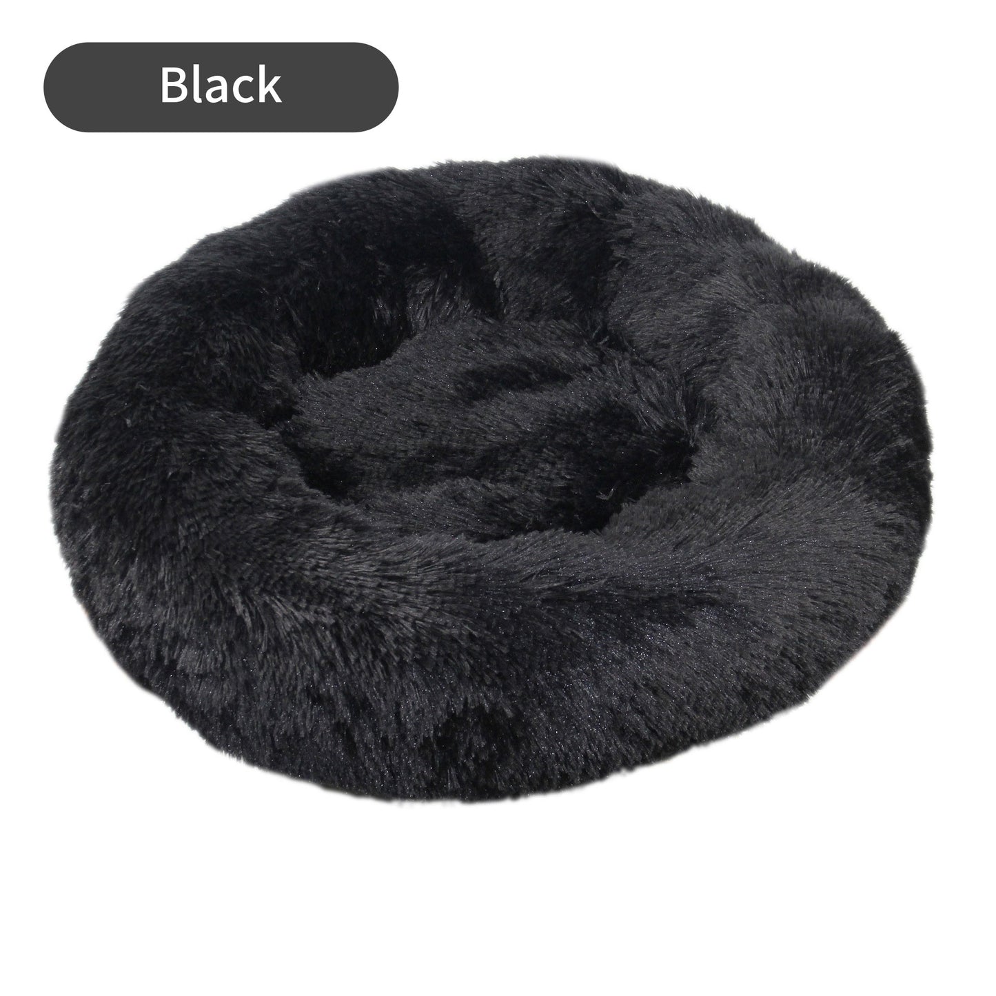 Long Plush Round Pet House Dog Bed Winter Cat Mat Pet Mattress Pet Supplies