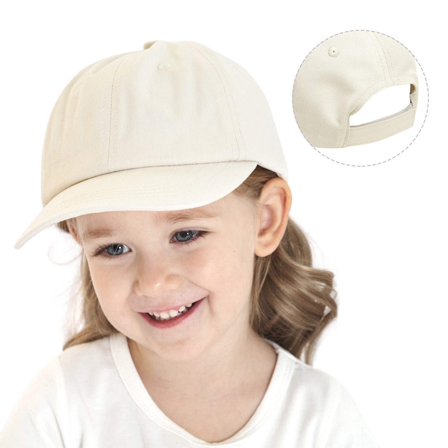 Baseball Cap Children's New Outdoor Casual Hundred Take The Duck Tongue Hat Solid Color Curved Brim Sun Hat 9 Colors