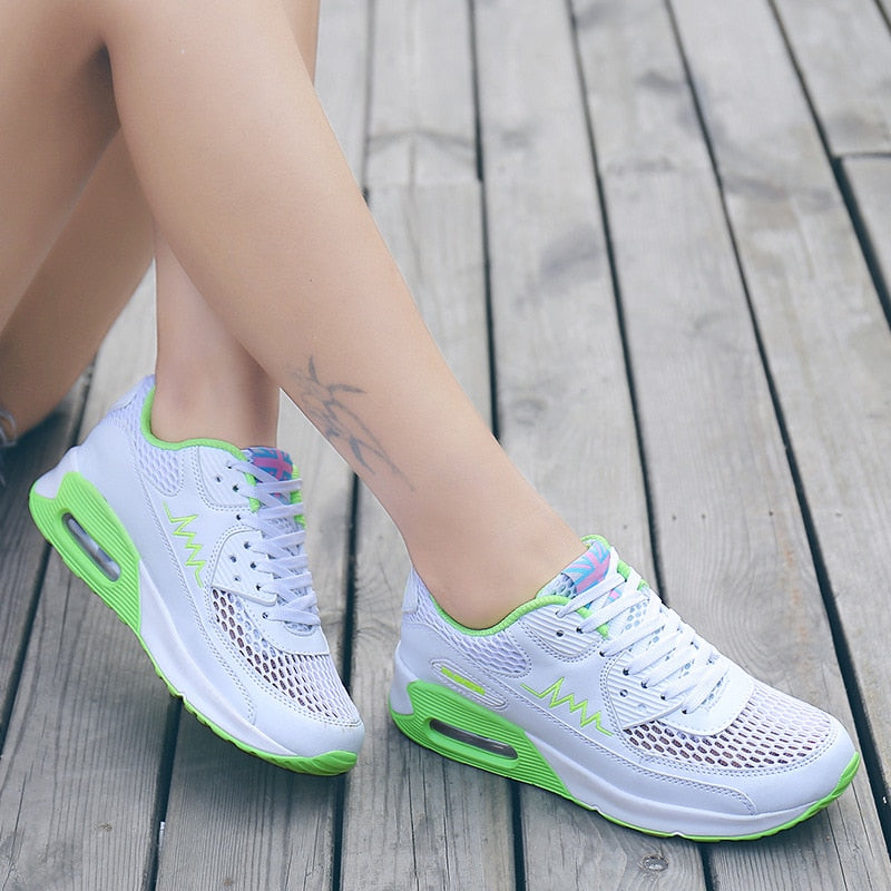 Sport Running Shoes Woman Outdoor Breathable Comfortable Couple Shoes