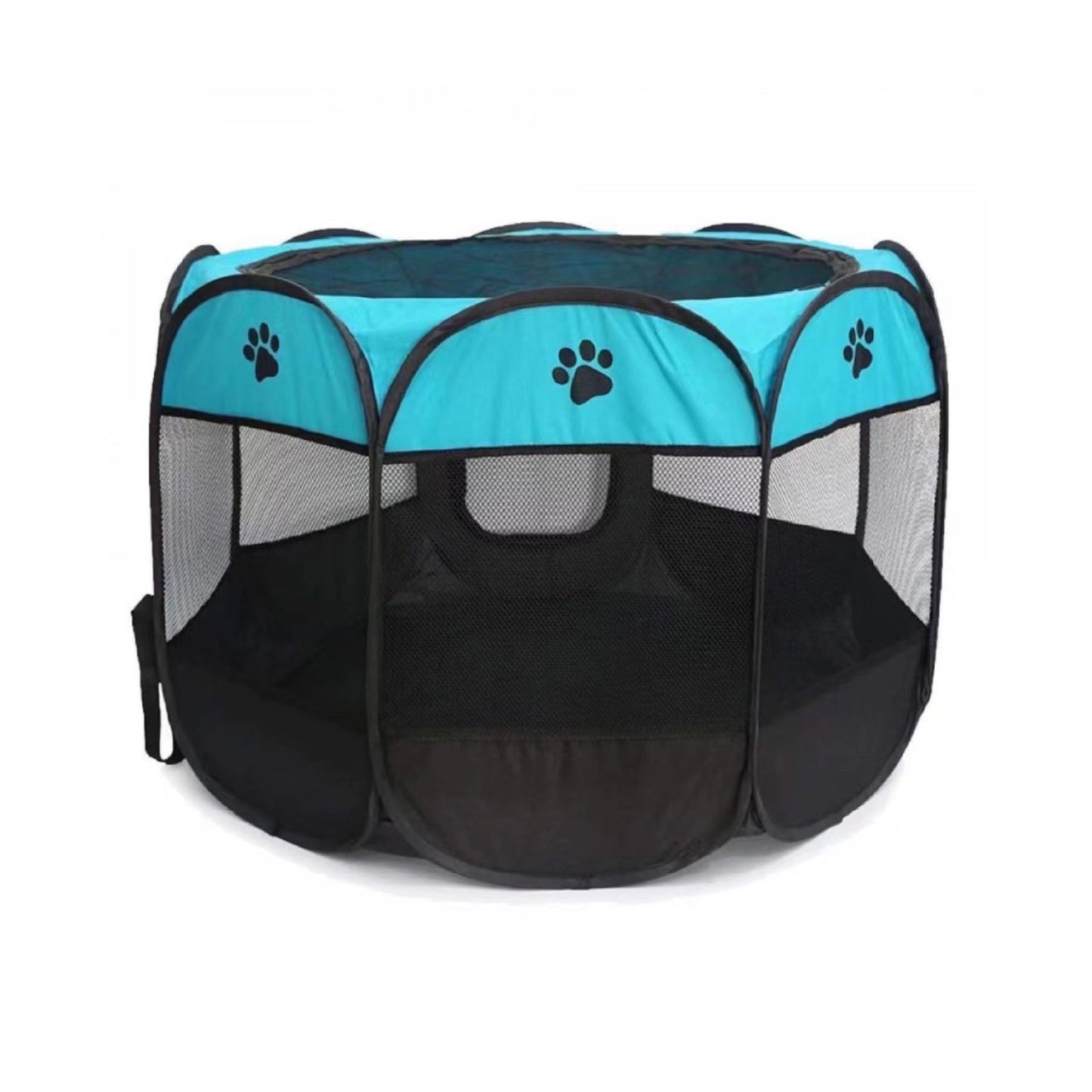 Nueva perrera para gatos, perrera para perros, jaula para mascotas octogonal desmontable y lavable, carpa impermeable de tela Oxford para perros, cerca octogonal