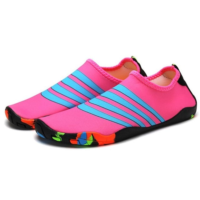 Zapatillas unisex, zapatos para nadar, deportes acuáticos, agua, playa, surf, zapatillas, calzado deportivo ligero para hombres y mujeres