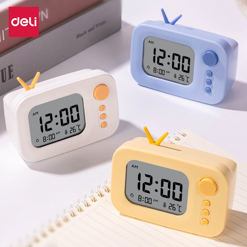 Reloj despertador para estudiantes, nuevo, bonito y sencillo, para niños, inteligente, multifuncional, electrónico