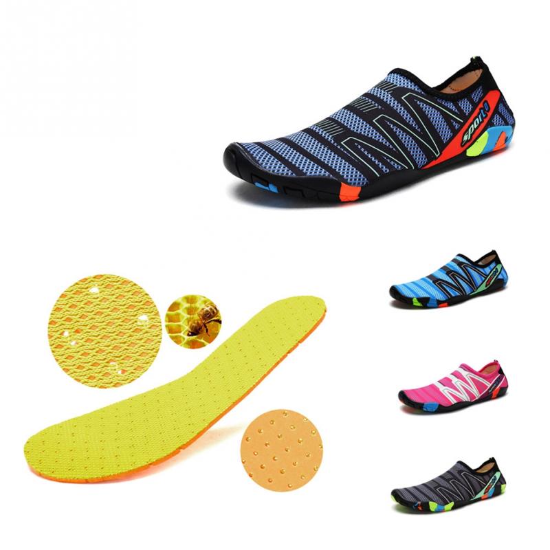 Zapatillas unisex, zapatos para nadar, deportes acuáticos, agua, playa, surf, zapatillas, calzado deportivo ligero para hombres y mujeres