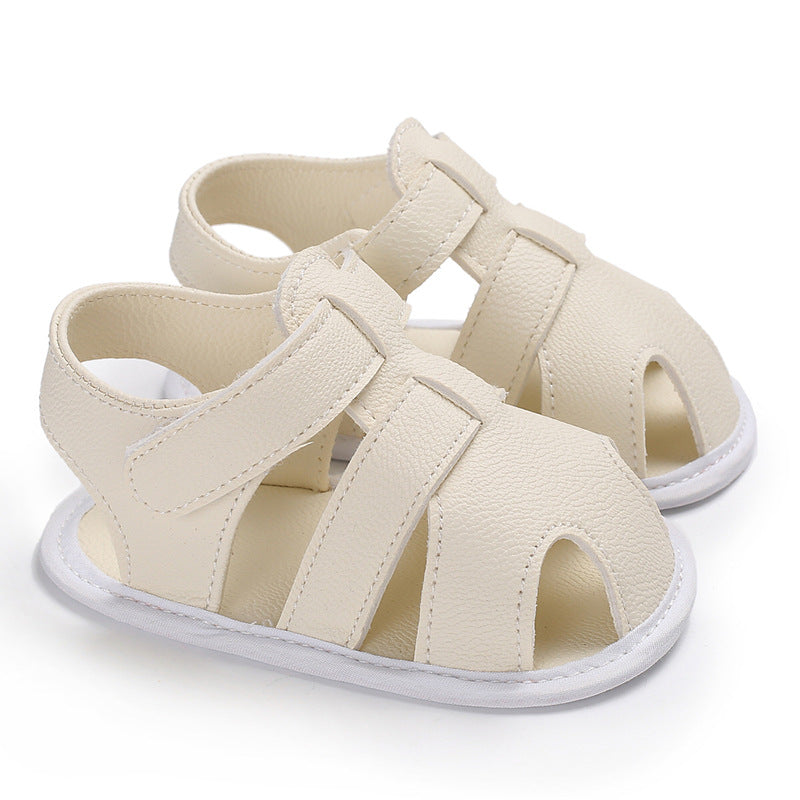 Zapatos de bebé Verano Bebé Niño 0-1 Años Sandalias de color sólido Zapatos para niños pequeños