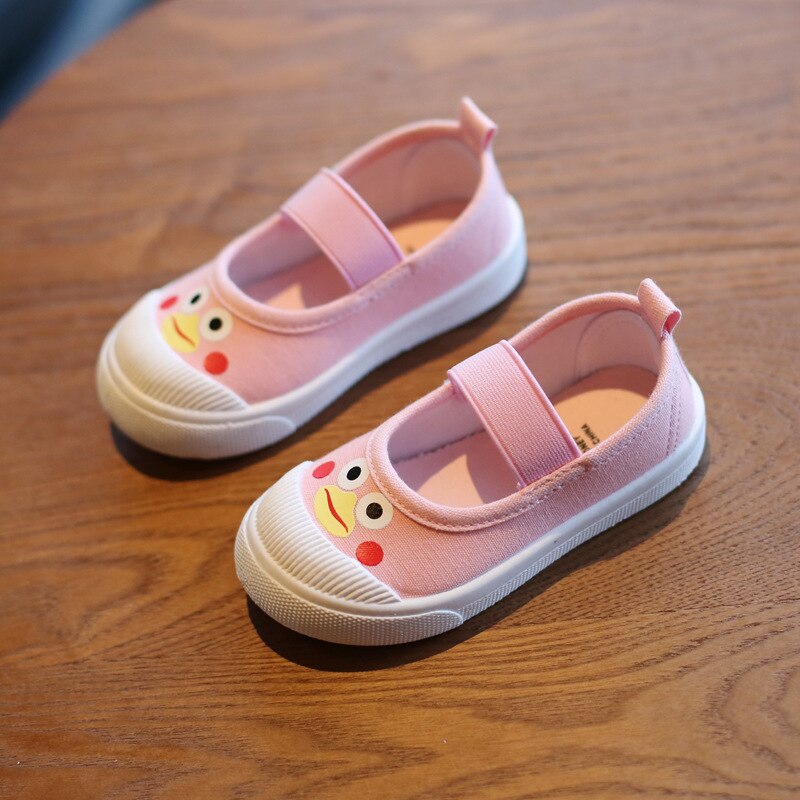 New Spring Autumn Children's Shoes White Canvas Shoes Baby Girls Boys Shoes Non-slip Little White Shoes Boys' Shoes Kids Shoes