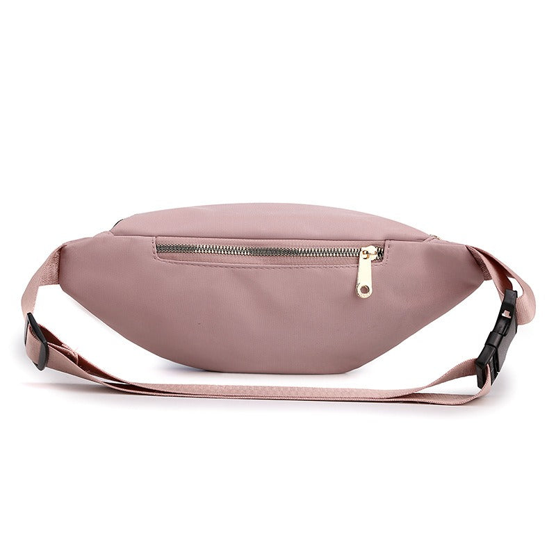 Nuevo bolso cruzado versátil para mujer, bolso de hombro de tela Oxford informal de Corea del Sur, bolso de cintura para teléfono móvil con múltiples capas