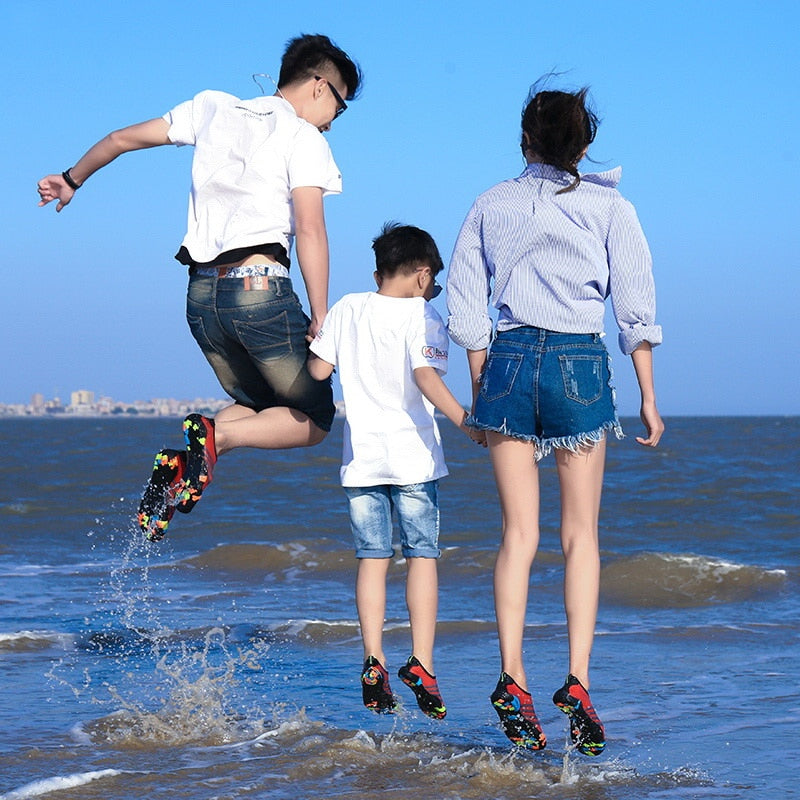 Zapatos acuáticos para natación, para hombre y mujer, para playa y acampada