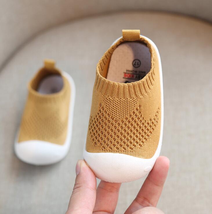 Spring Infant Toddler Shoes Girls Boys Casual Mesh Shoes Soft Bottom Comfortable Non-slip Kid Baby First Walkers Shoes