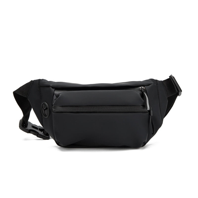 Bolso de pecho impermeable para hombre, riñonera informal para deportes al aire libre, bandolera de un solo hombro, bolso de moda coreana para hombre