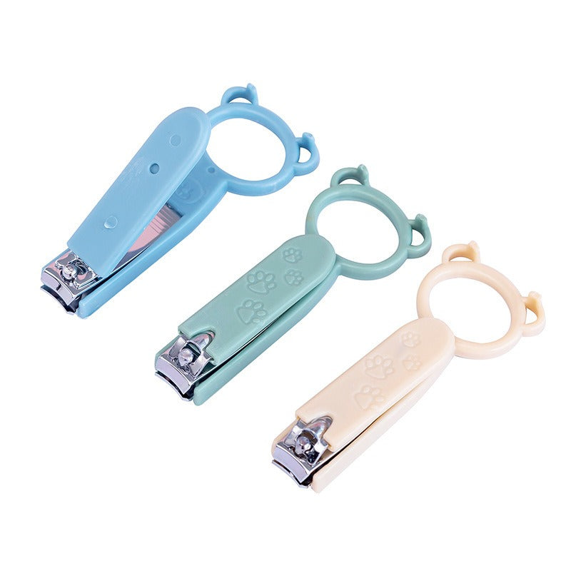 Nail Clippers Single Loaded Home Nail Clippers Children Adults Cute Nail Clippers Mini Creative Cartoon Nail Tools