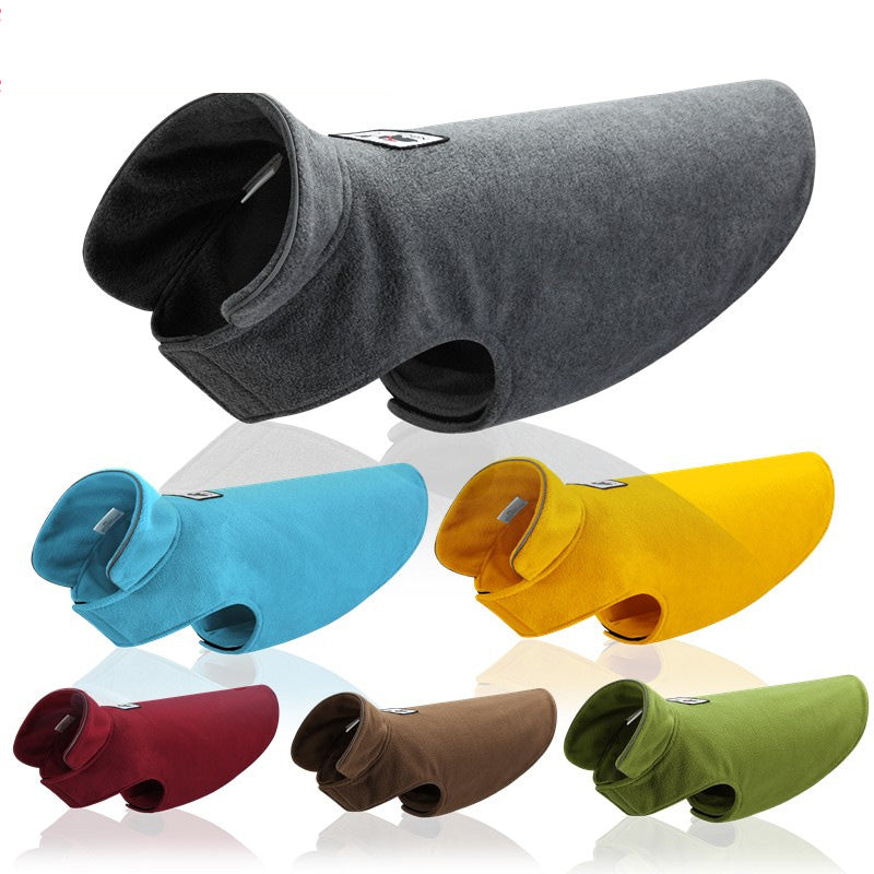 Dog Clothes Reflective Dog Jacket Small Big Dogs Soft Fleece Coats Autumn Winter Warm Dogs Pets Clothing