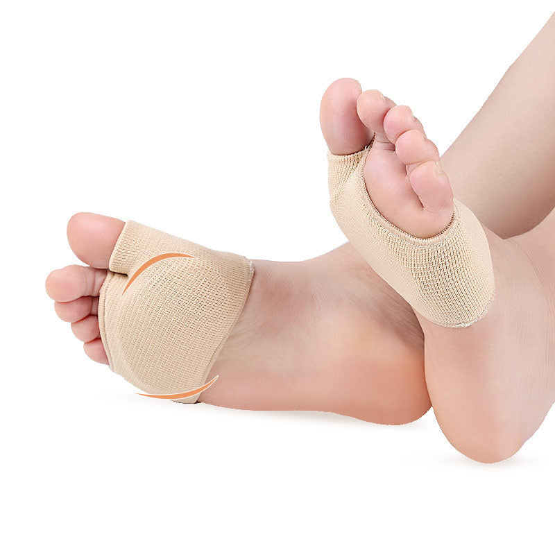 Anti Slip Front Palm Pad, Thickened, Breathable, and Pain Resistant Foot Cocoon, Front Foot Big Toe Eversion Protective Cover