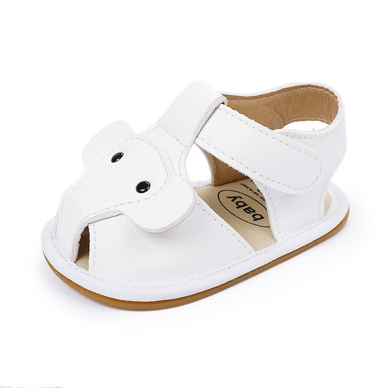 Baby Boy Sandals Newborn Rubber Sole Shoes 0-1 Years Old Summer Breathable Shoes Toddler Shoes