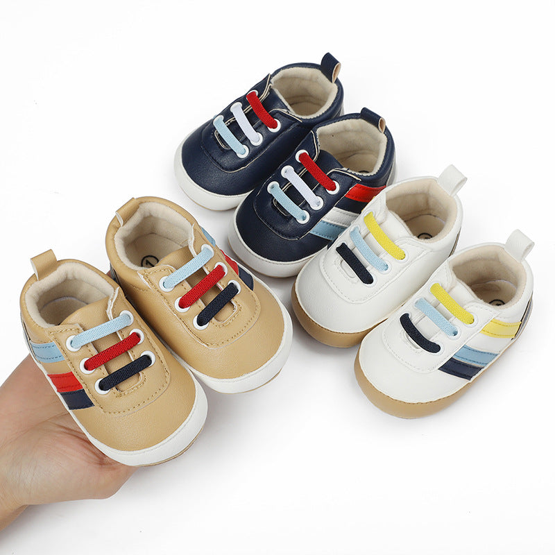 Zapatos para bebés y niños pequeños Zapatos para bebés pequeños Zapatos anticaídas de primavera y otoño Zapatos para bebés de interior