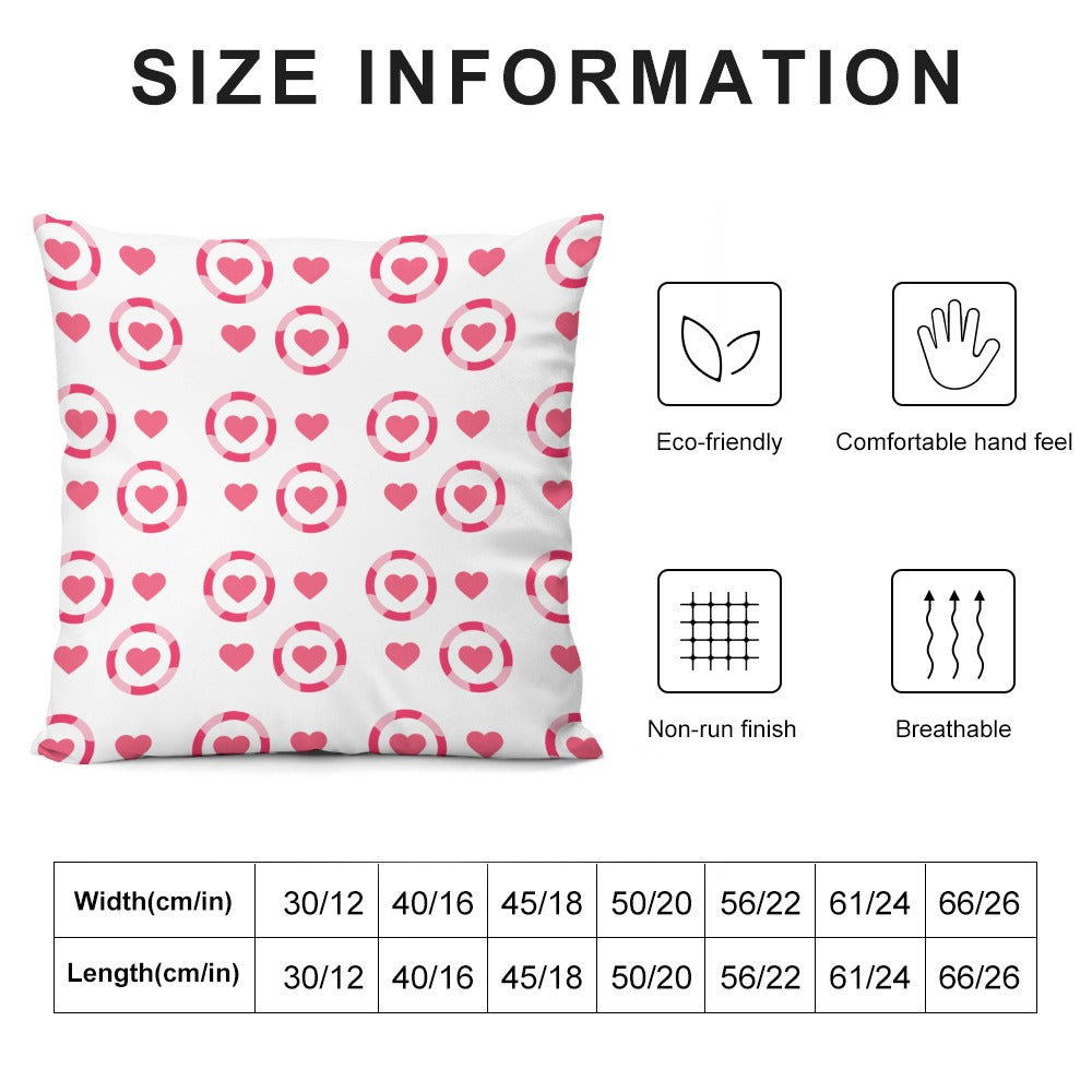 Plush pillow case (double-sided design)