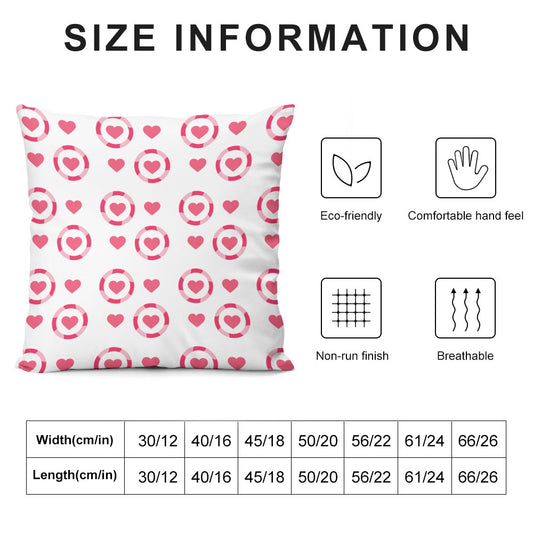 Plush pillow case (double-sided design)