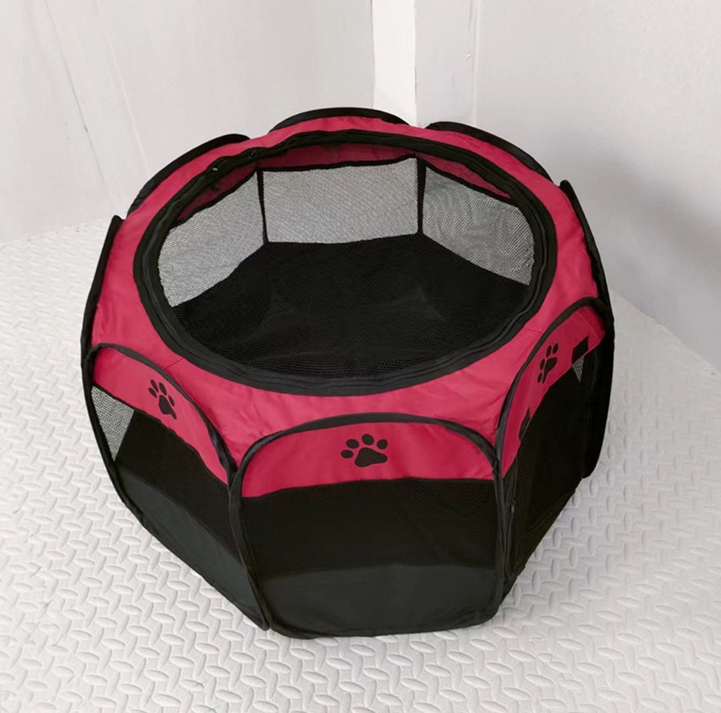 Nueva perrera para gatos, perrera para perros, jaula para mascotas octogonal desmontable y lavable, carpa impermeable de tela Oxford para perros, cerca octogonal