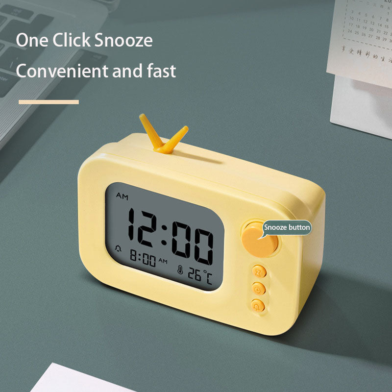 Alarm Clock For Students New Cute Simple Children's Home Intelligent Multifunctional Electronic Alarm Clock