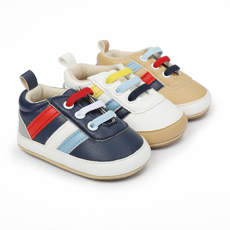 Zapatos para bebés y niños pequeños Zapatos para bebés pequeños Zapatos anticaídas de primavera y otoño Zapatos para bebés de interior