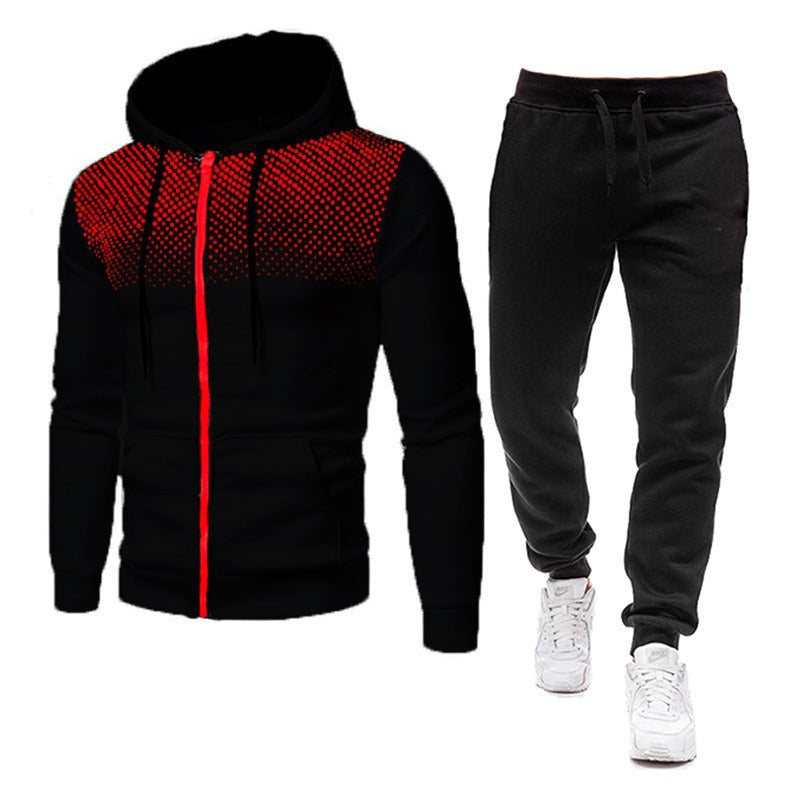 New Style Sweater Trousers For Men's Sports Fitness Wear Autumn And Winter Men's Suit