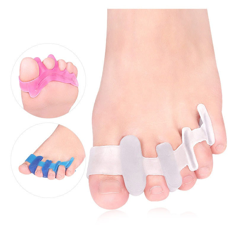 Thumb Valgus Corrector, Toe Separator, Adult Toe Splitter, Large Foot Bone Shock Absorption and Pressure Relief