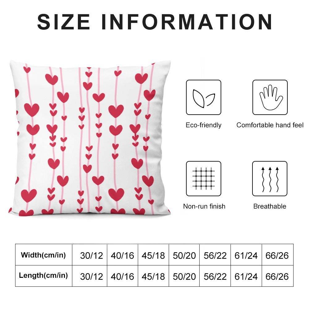 Plush pillow case (double-sided design)