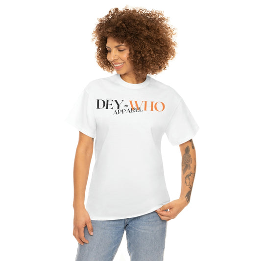 DEY-WHO apparel Heavy Cotton Tee (front & back design)