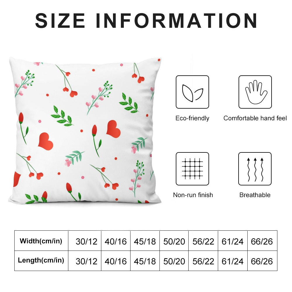 Plush pillow case (double-sided design)