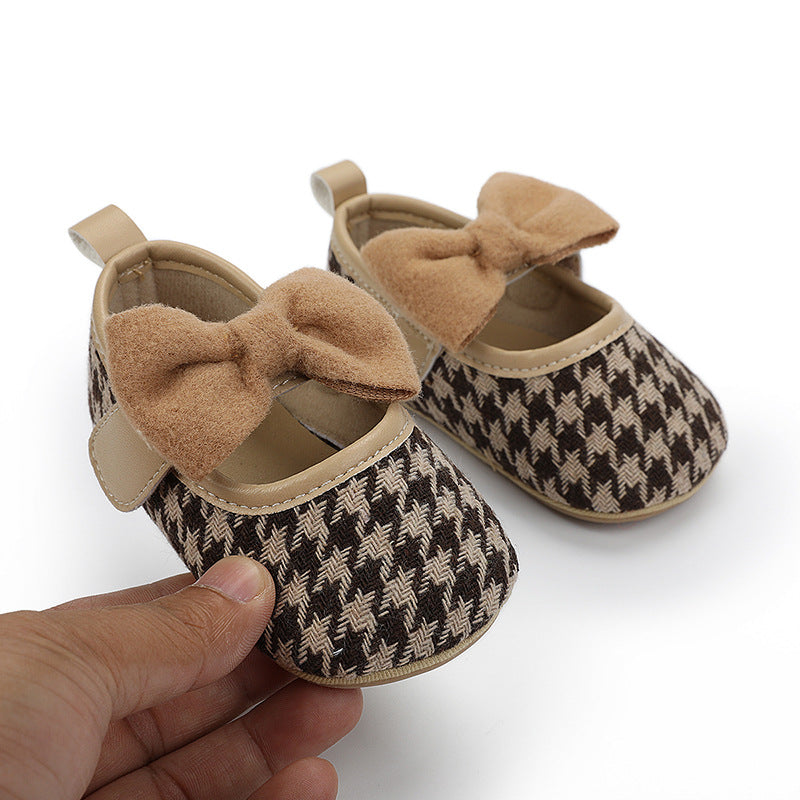 Baby Girl Shoes Rubber Sole Baby Princess Shoes Baby shoes Newborn Indoor Shoes