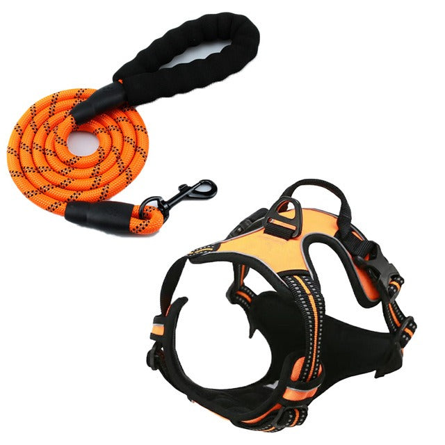 Pet Dog Chest Strap Vest Type Dog Explosion-Proof Buckle Traction Rope Dog Supplies Chest Strap