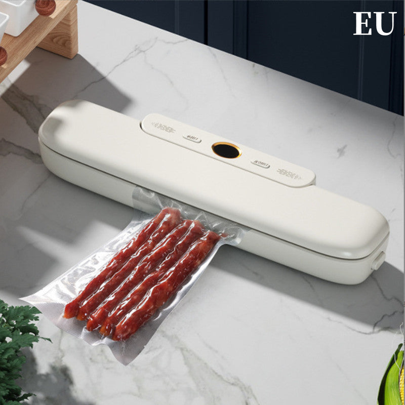 Vacuum Packaging Machine Home Automatic Vacuum Sealing Machine Mini Plastic Sealing Machine Portable Kitchen Preservation Machine