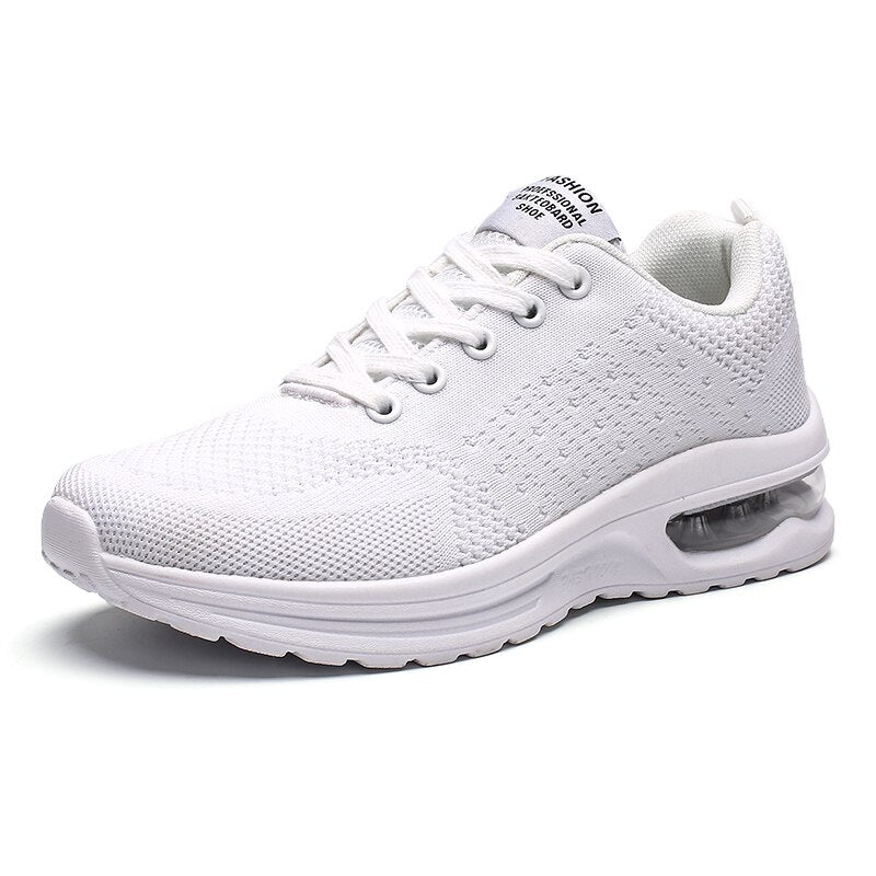 Men Running Shoes Breathable Lightweight Running Sneakers Women Flats Sports Shoes Air Cushioning Athtetic Gym Couple Shoes